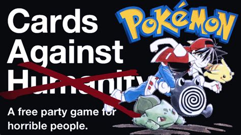 cards against humanity pokemon|cards against humanity pack list.